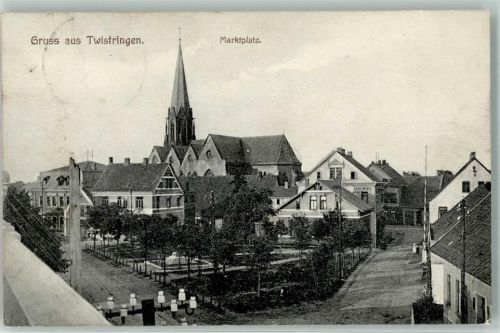 Twistringen Marktplatz Kirche St. Anna