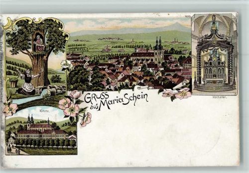 Maria Schein - Gruss aus - Wallfahrtsort 1898 AK