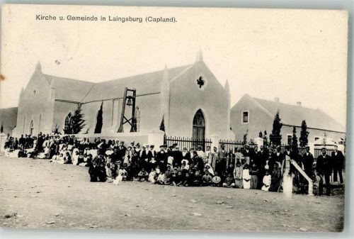 Laingsburg Capland Gemeinde vor der Kirche
