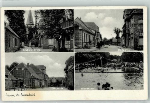 Bippen Dorfstraße Scheune Schwimmbad