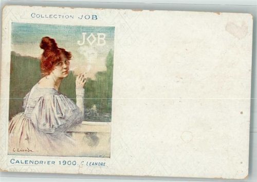1900 Zigaretten Jugendstil C. Leandre