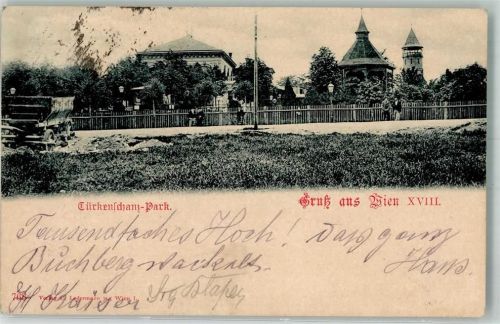 Wien 1900 Türkenschanzpark