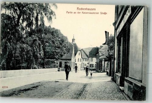 67806 W6760 Rockenhausen 1915 - In der Kaiserslauterner Straße