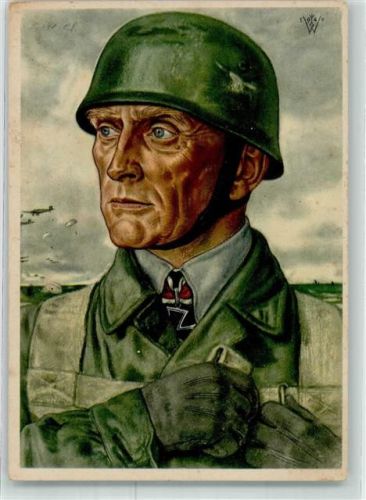 1940 sign. Willrich Oberst Bräuer Verlag VDA E 33 Spende für die VDA-Schulsammlung