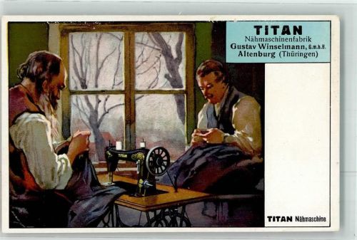 Altenburg Werbung Titan Fabrik Winselmann GmbH Beruf Schneider AK