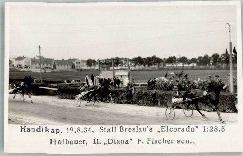 Wien Handikap 19.8.1934 Stall Breslau Elcorado