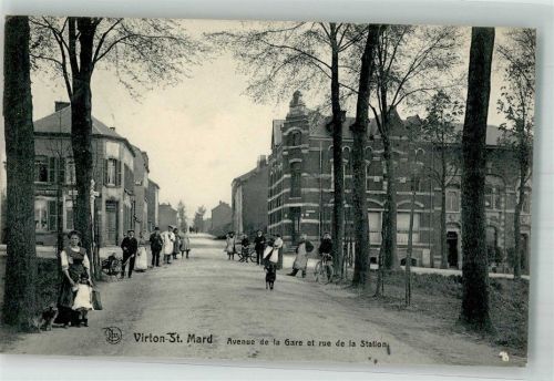 Virton 1915 Feldpost WK I Erholungsstätte Avenue de la Gare