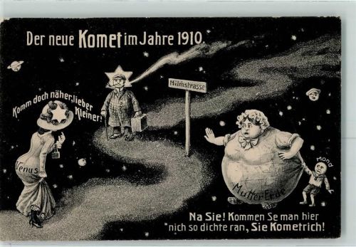 Kometrich Venus und Mutter Erde vermenschlicht AK