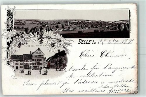 Delle 1898 Gruss aus