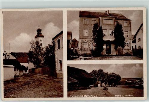 Eichendorf Kirche Krankenhaus Markt Friedhof