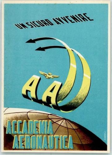 Pozzuoli e Cantiere Accademia Aeronautica Luftwaffenakademie ca 1938