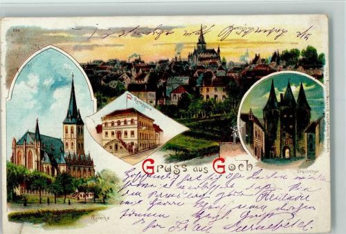 Goch 1899 Gruss aus - AK
