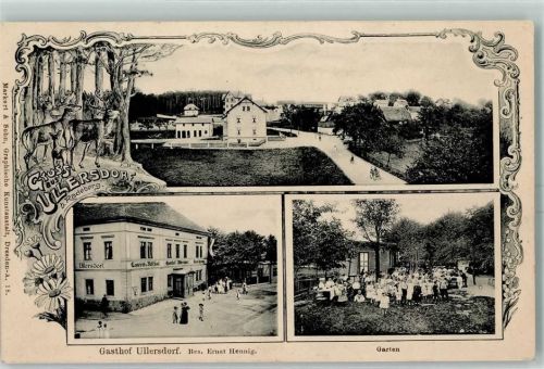 Radeberg Gasthof Ullersdorf Bes. Ernst Hennig