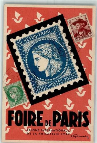 Paris Foire de Paris 1947 AK