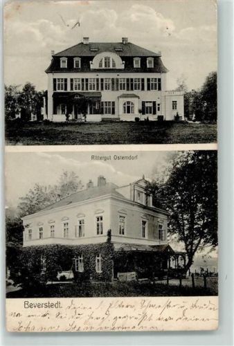 Beverstedt 1915 Rittergut Osterndorf