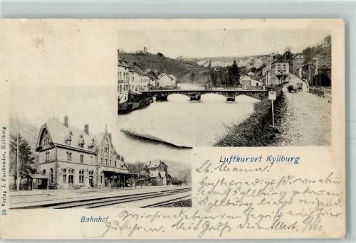 Kyllburg 1901 Bahnhof