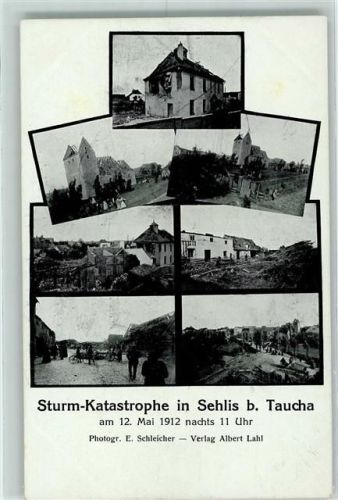 Sehlis 1912 Sturm-Katastrophe