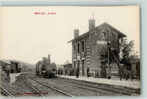 Bray-et-Lu La Gare Bahnhof