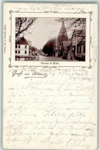 23946 O2421 Klütz 1898 - Dorfstraße
