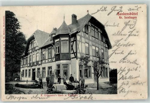 Hankensbüttel 1904 Gast- u. Kurhaus F. Göhmann