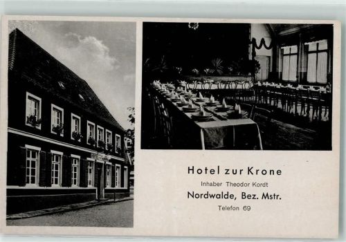 48356 W4418 Nordwalde - Hotel Zur Krone theodor Kordt