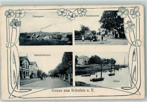 22880 W2000 Schulau - Bei der Friedenseiche Bahnhofstraße Hafen