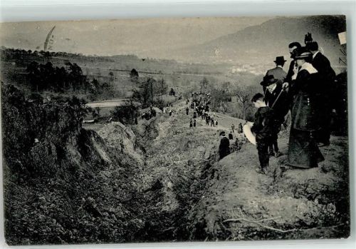 Decin 1915 Erdrutsch am Hopfenberg bei Bodenbach