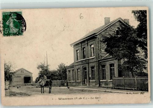 62570 Wizernes - La Gare Bahnhof