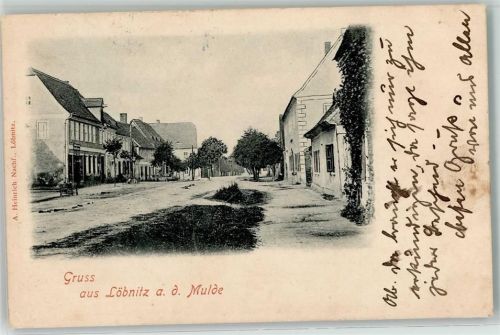 Löbnitz 1912 Gruss