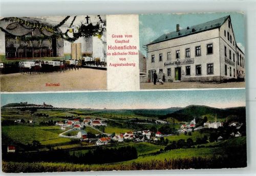 Augustusburg Gasthof Hohenfichte Ballsaal