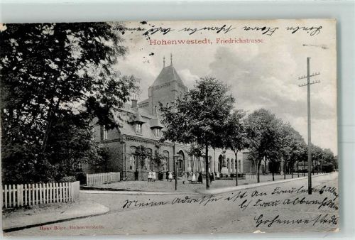Hohenwestedt 1906 Friedrichstraße