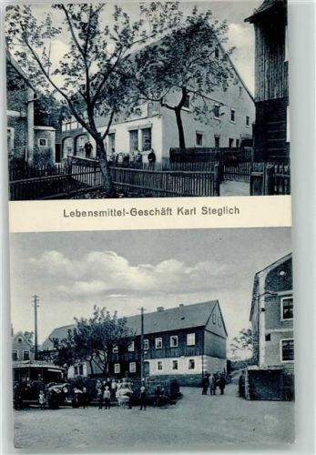 01855 O8361 Hinterhermsdorf - Lebensmittel-Geschäft Steglich