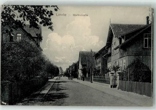 Lehrte 1917 Marktstraße
