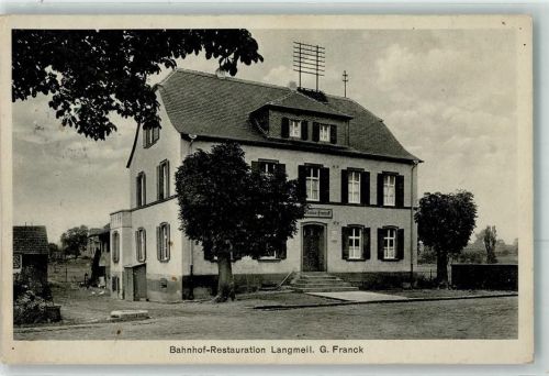 Alsenbrück-Langmeil Bahnhofsgasthaus G. Franck