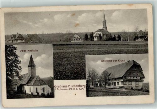 Buchenberg Altes Kirchlein Gasthaus zur Krone