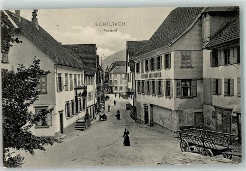 Schiltach 1916 Vorstadt Gasthaus zum Ochsen