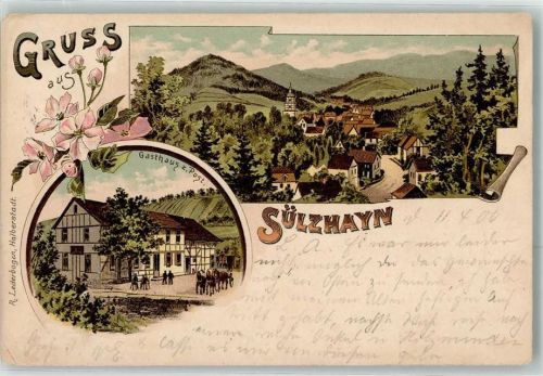 Sülzhayn 1900 Gasthaus zur Post