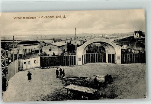 Puchheim 1914 - 1915 Barackenlager