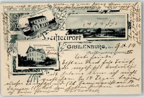 Grillenburg 1904 Gasthaus Nestler`s Restaurant Valentin Hartmann`s Landhaus