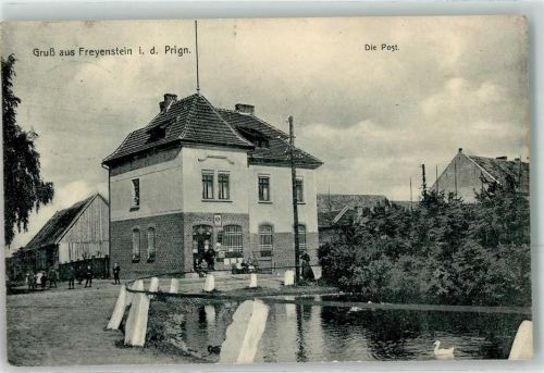 Freyenstein 1910 Post Ententeich
