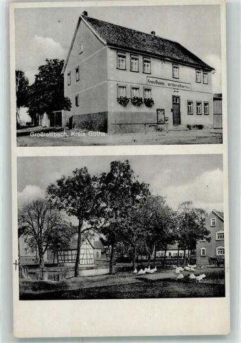 Neudietendorf Gasthaus Zum grünen Garten Adam Baier Gänse