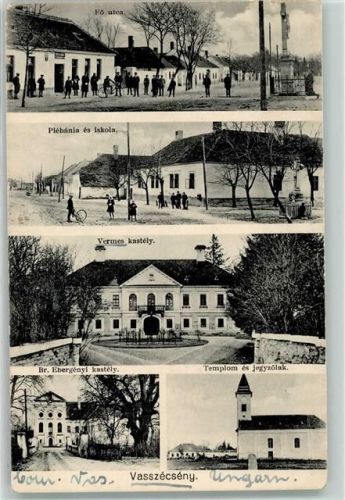 Szombathely Fö utca Plebania es iskola Vasszecseny