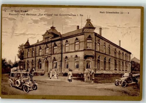 Crimmitschau Gasthaus Zur Krippe Konzert- und Ballhaus Zur Krippe