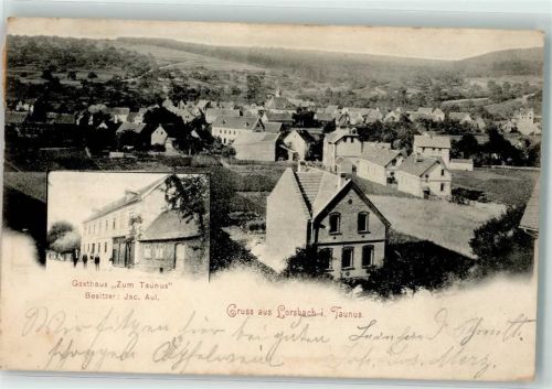 Lorsbach 1904 Gasthaus zum Taunus
