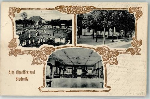 Biederitz 1916 Gasthaus Alte Oberförsterei