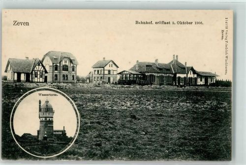 Zeven Bahnhof Wasserturm