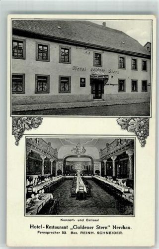 Nerchau Hotel Gasthaus Goldener Stern Reinh. Schneider