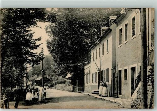 08396 O9611 Harthau b Waldenburg, Sachs Foto AK Schulstraße