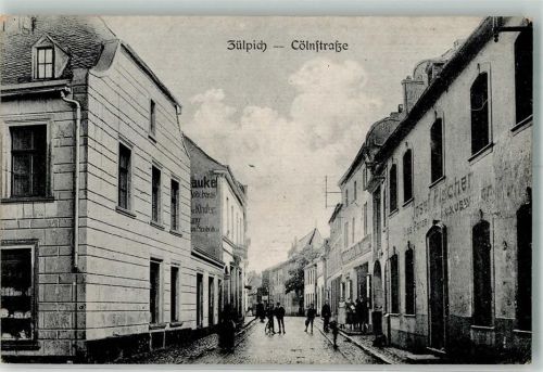 Zülpich Cölnstraße Porzellangeschäft Fischer