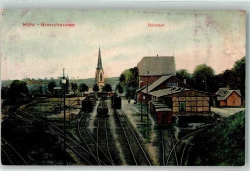 Höhr-Grenzhausen Güterbahnhof Gleisanlagen